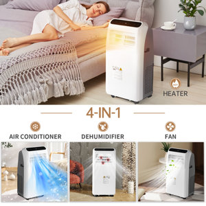 oneinmil 11500 Btu Portable Air Conditioner For 400 Square Feet Sq. Ft